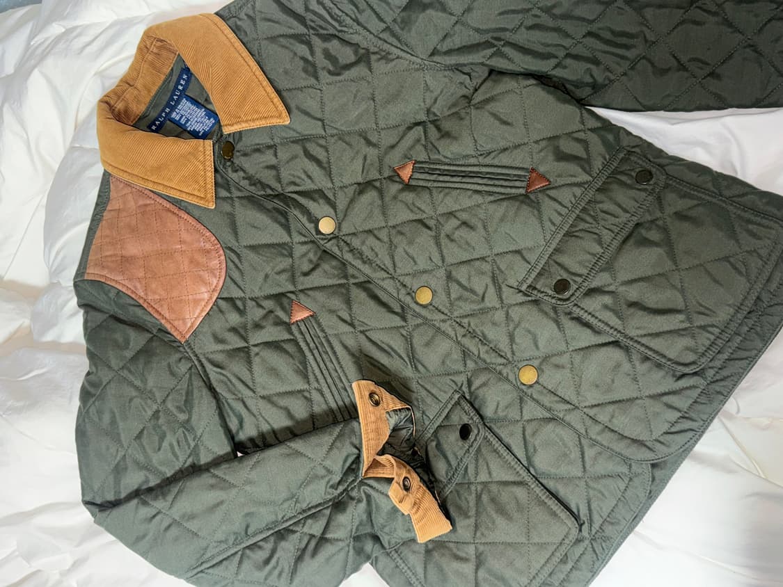 폴로 퀼팅 자켓 상품이미지1