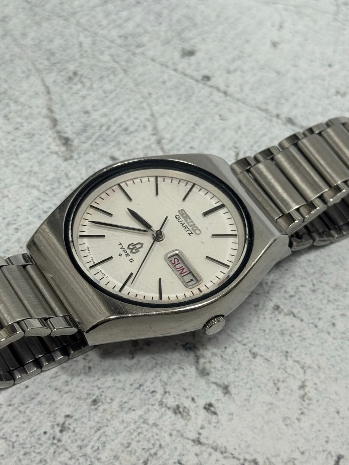 70s 빈티지 세이코 타입 II 쿼츠 상품이미지3