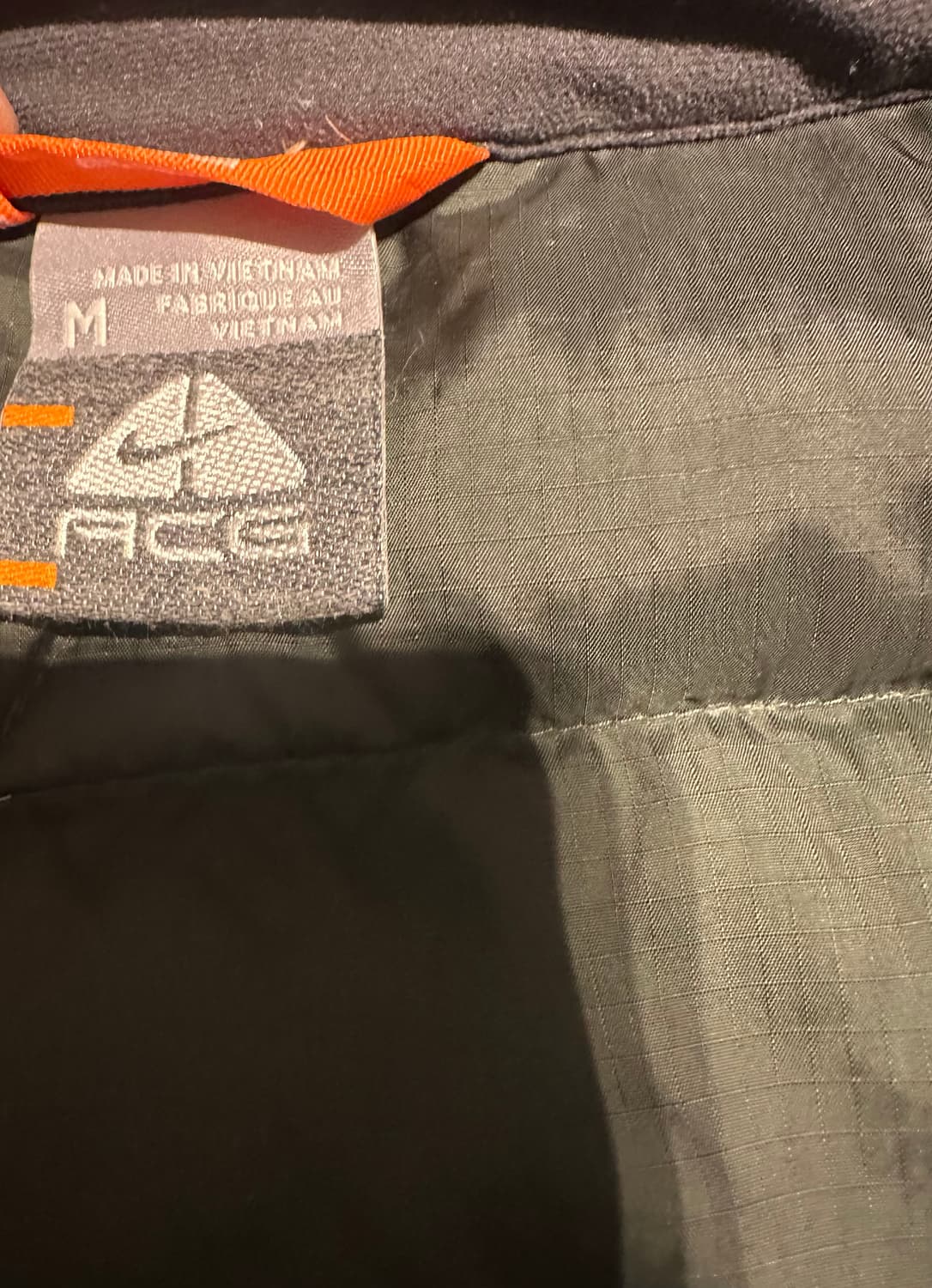 나이키 ACG 패딩 반집업 카키 m 상품이미지3