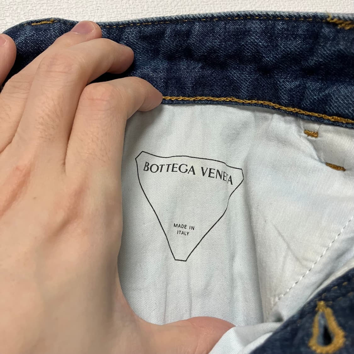 [46] 24AW 보테가베네타 워시드 스트레이트 데님 팬츠 상품이미지4