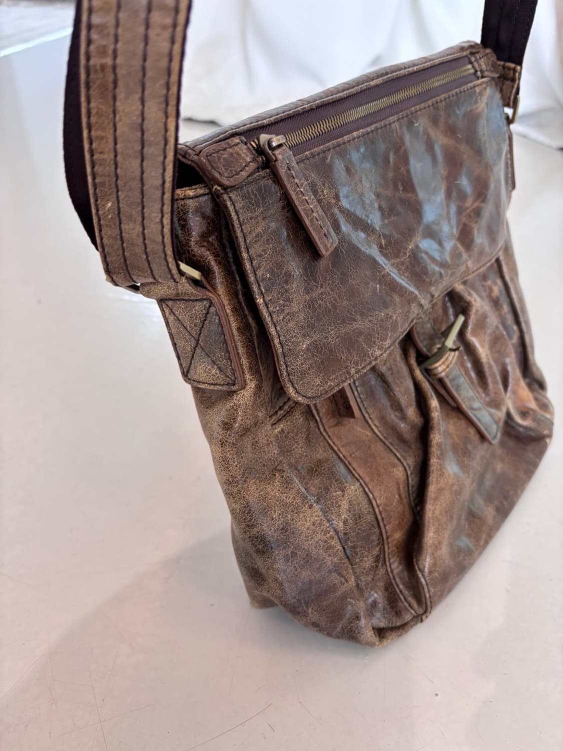 Vintage Curie Leather Bag 상품이미지7