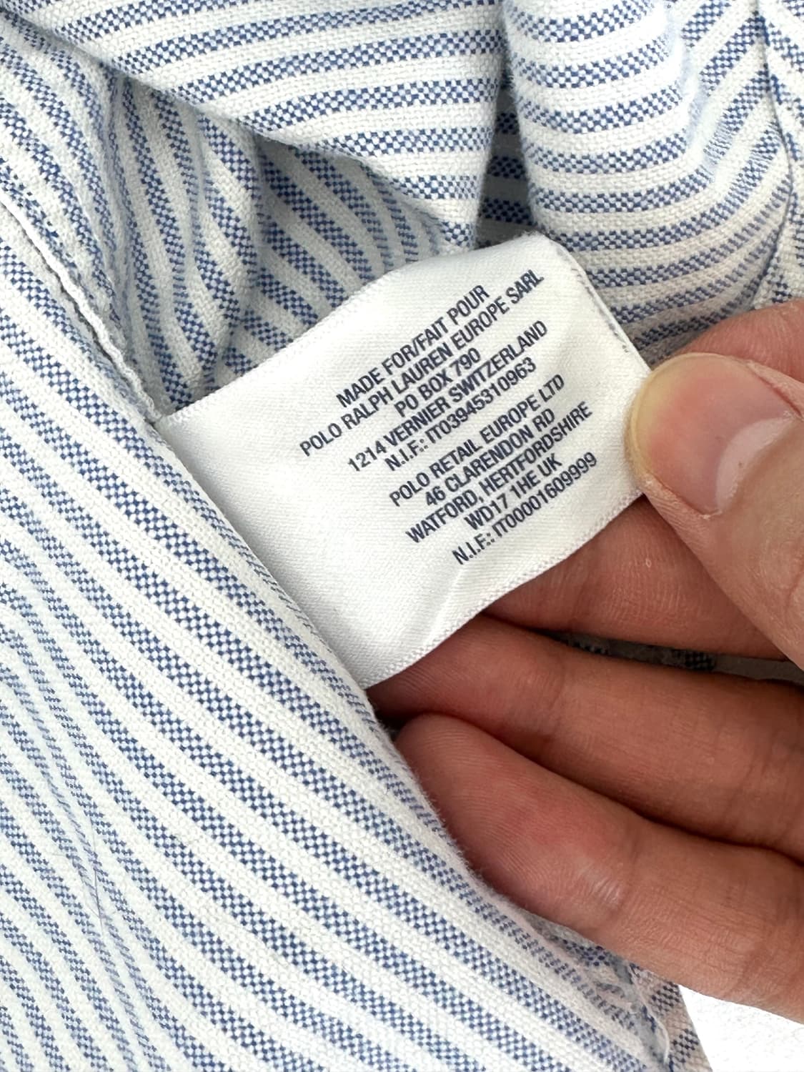 폴로랄프로렌 스트라이프 셔츠 상품이미지5