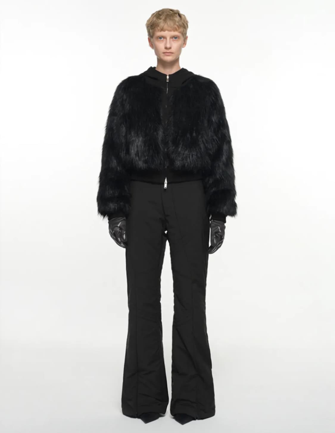 나체 QUILTED PANTS BLACK 1사이즈 블랙 상품이미지2