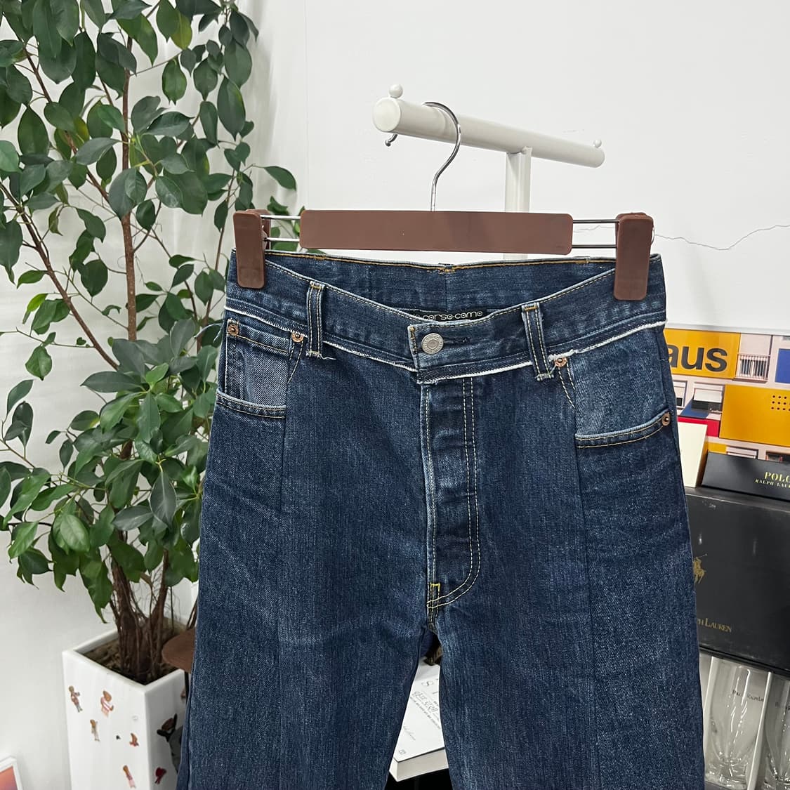 베트멍 x 리바이스 리워크 컷아웃 데님팬츠 XS 상품이미지2