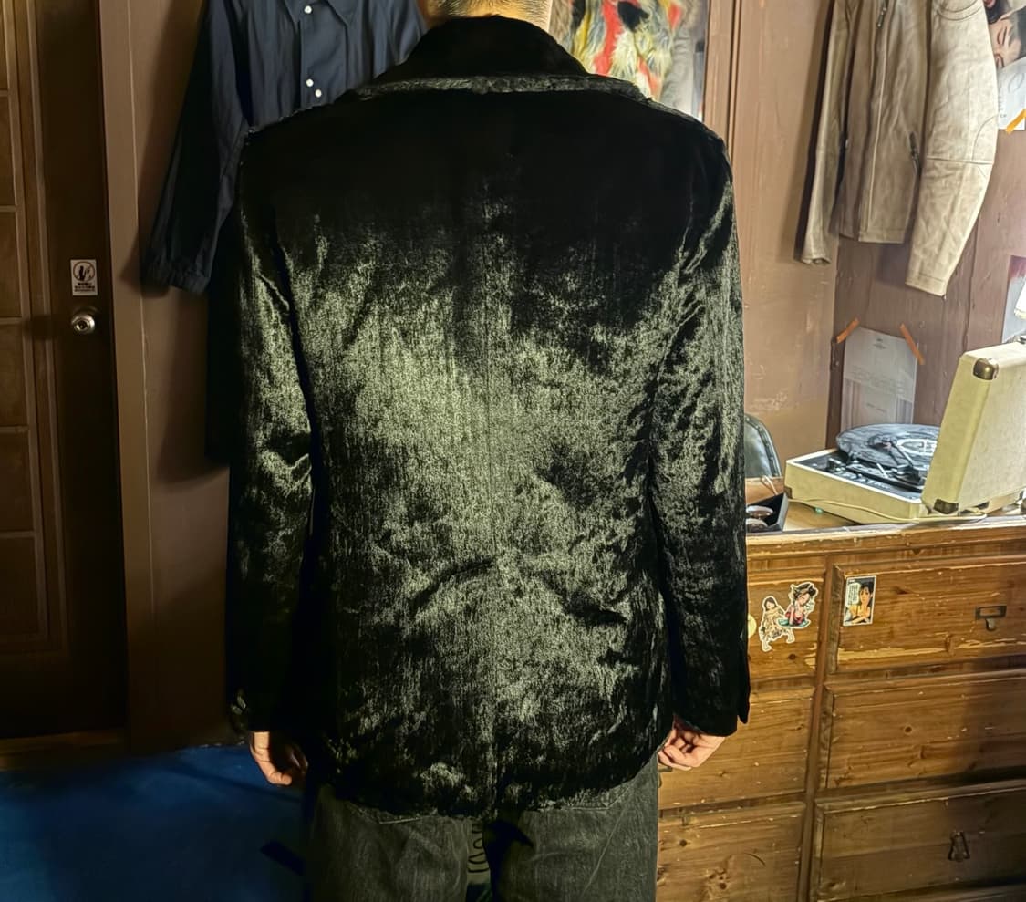 JAPAN VINTAGE FUR DOUBLE JACKET BLAZER 상품이미지4