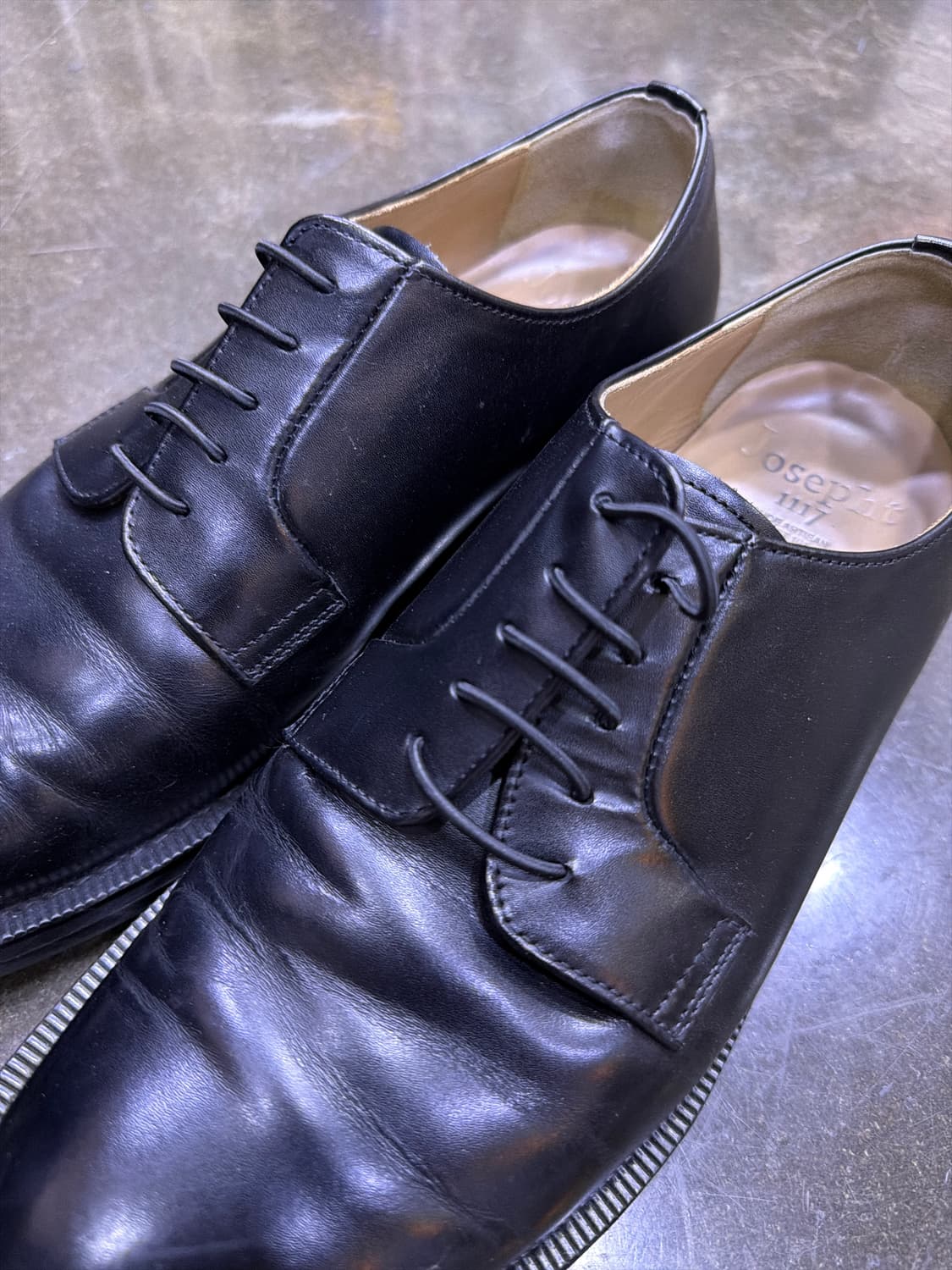 조셉트 에드워드 블랙 더비 슈즈 265 상품이미지4