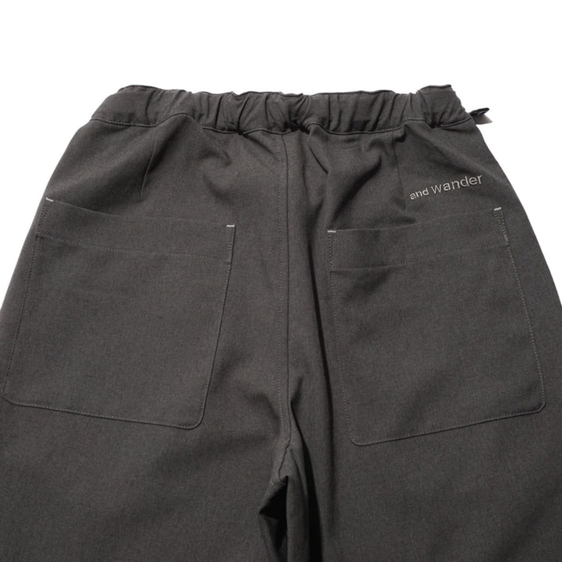 [XL] 앤드원더 멜란지 트윌 와이드 팬츠 상품이미지3