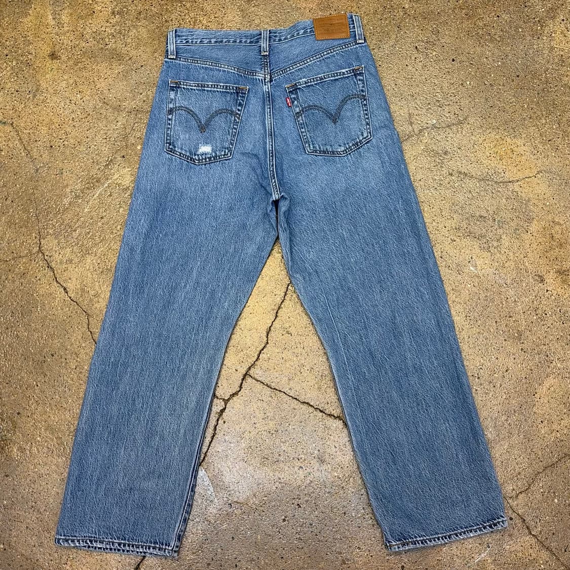 USA 빈티지 리바이스 립케이지 스트레이트 청바지 상품이미지8