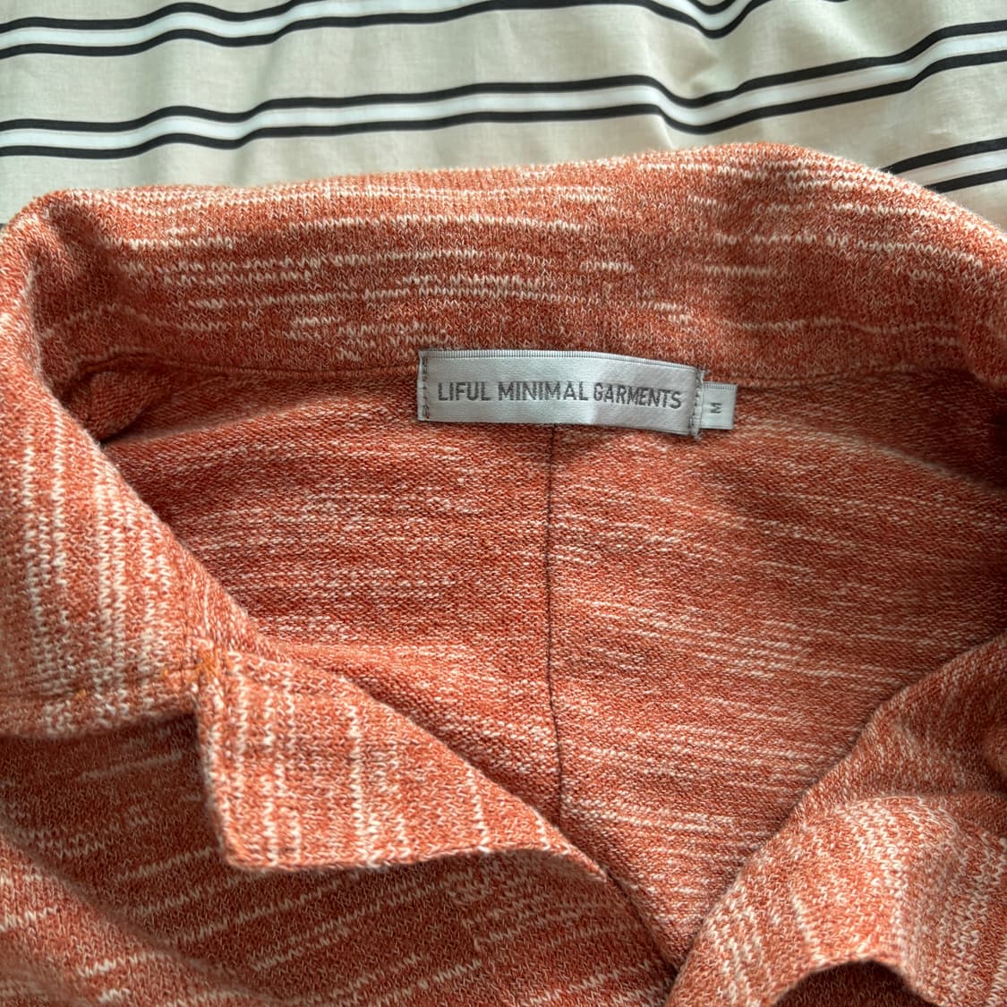 LIFUL 긴팔 셔츠 M 오렌지 상품이미지1