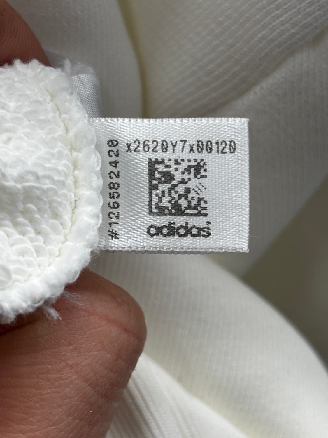 아디다스 크롭 삼선 후드티 M 상품이미지8