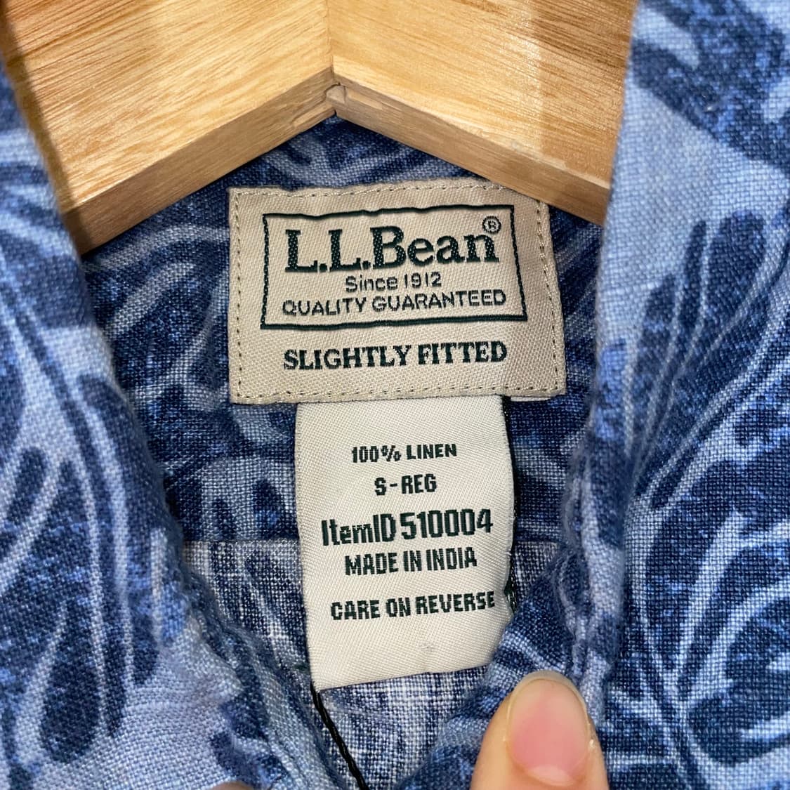 (S) L.L.Bean 엘엘빈 웨스턴 반팔 셔츠 상품이미지5