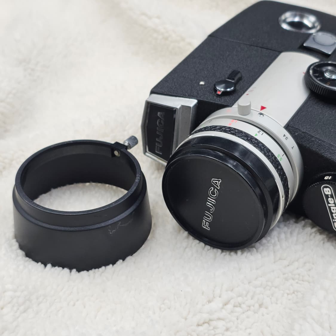 8mm 무비 영화 필름 카메라 후지카 싱글8 Z450 필카 캠코더 앤틱 상품이미지10