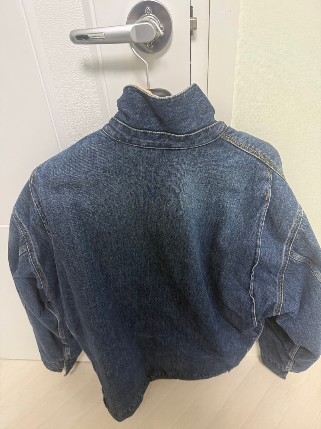 칼하트 WIP OG 디트로이트 자켓 블루 더스티 해밀턴 브라운 상품이미지3