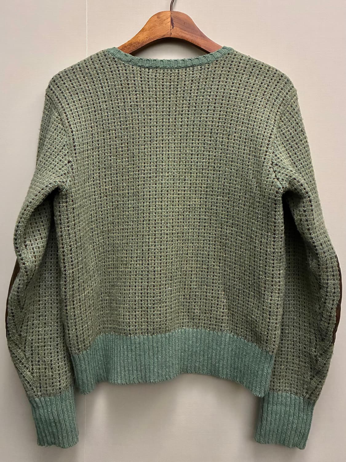 (M)로렌 랄프로렌 블랙라벨 멀티패치 울 블렌드 니트 상품이미지3