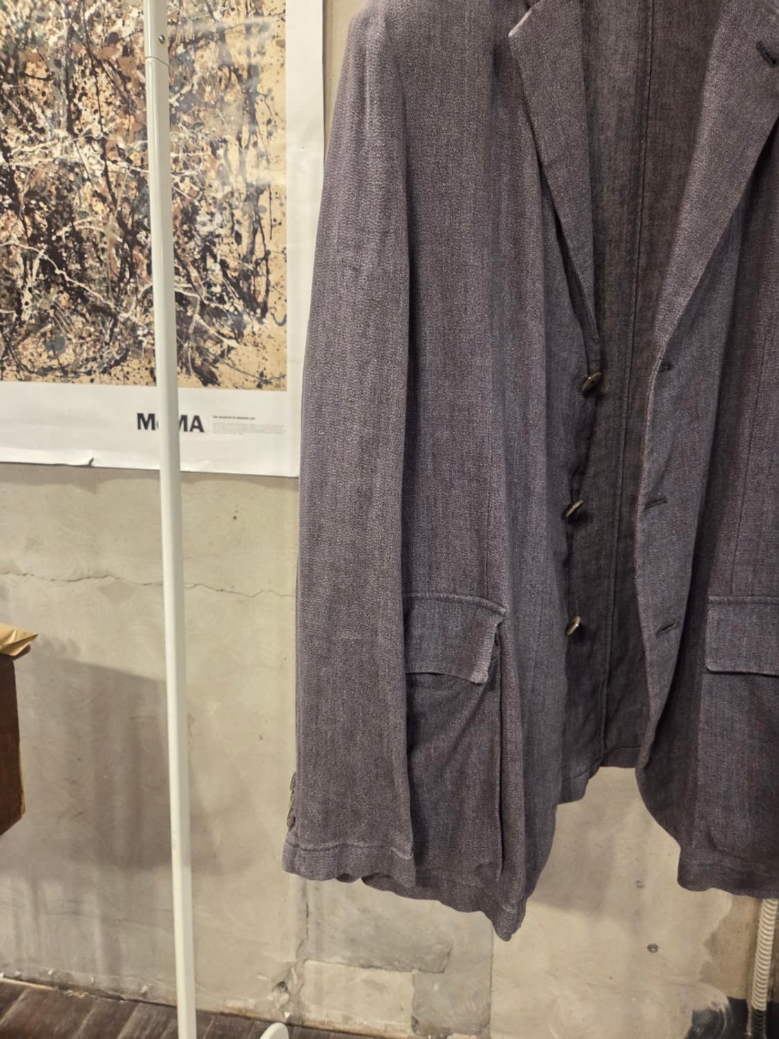 아르마니 꼴레지오니 린넨자켓 상품이미지4