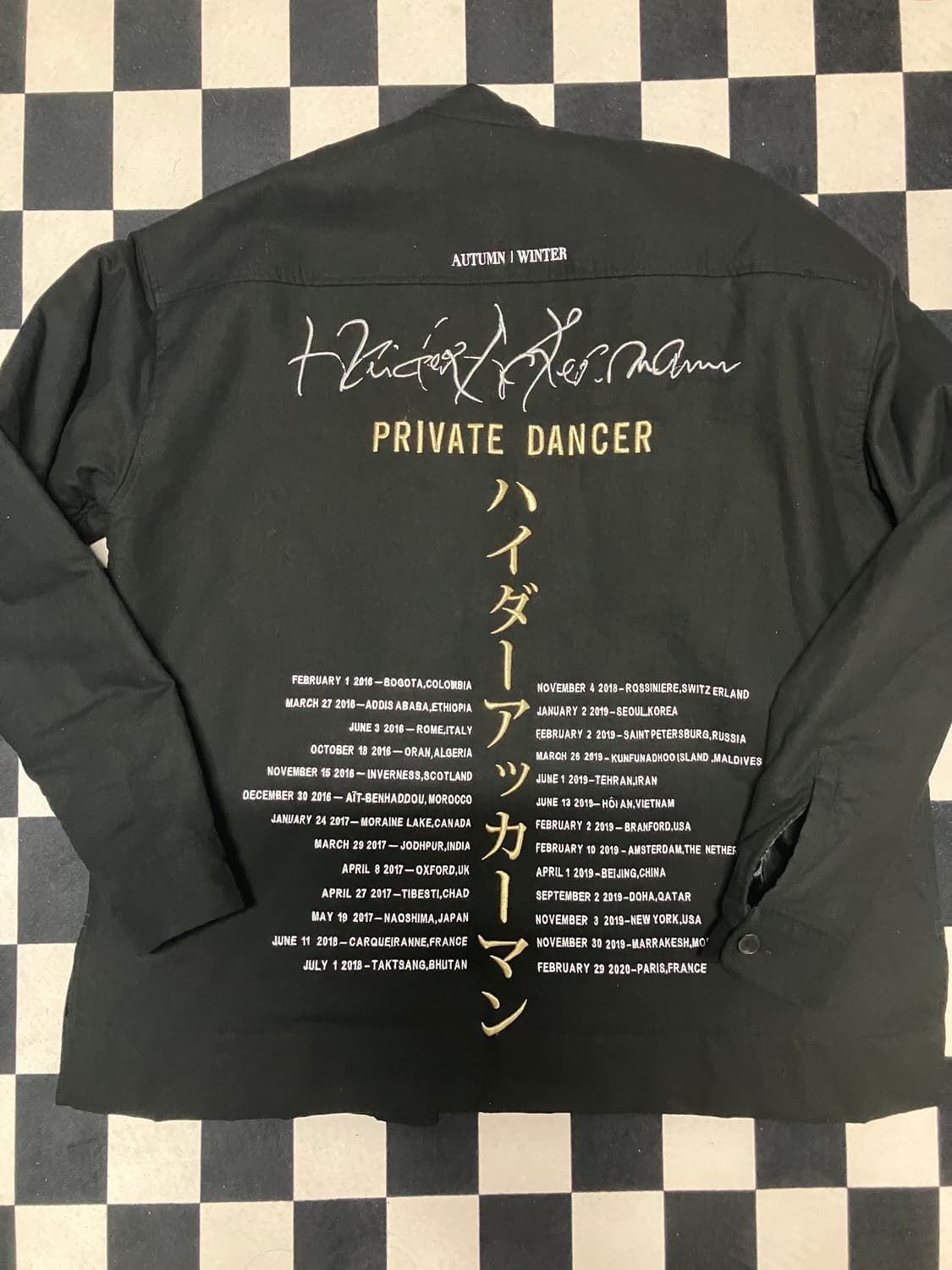 Haider ackermann 20FW private dancer 자켓 상품이미지1