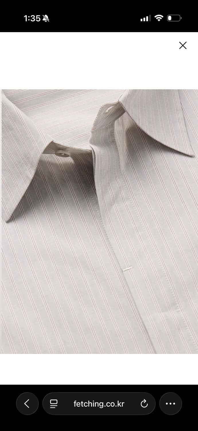 [구매] 구해요 아모멘토 스트라이프  오버 셔츠 상품이미지2