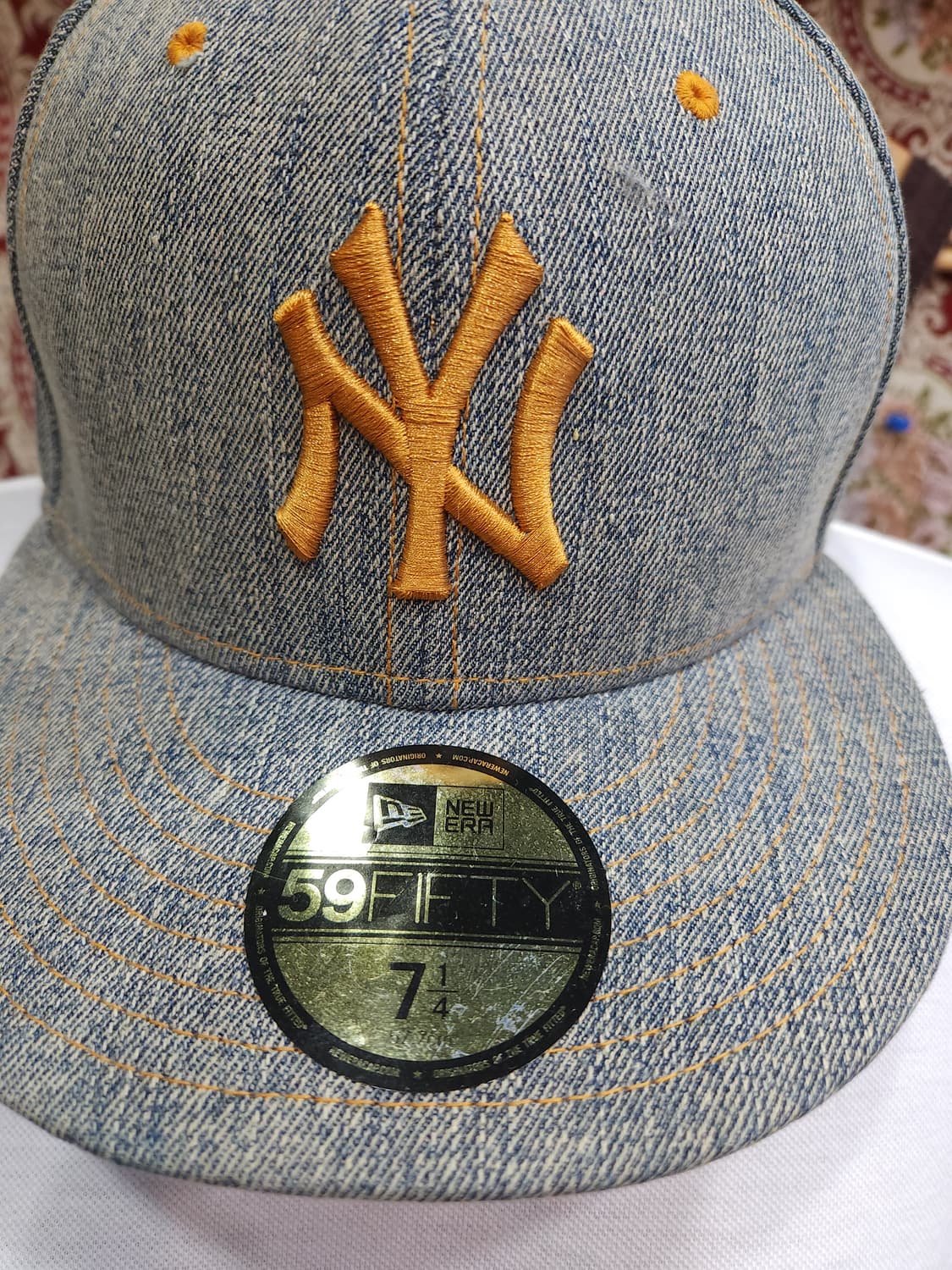 뉴에라 뉴욕양키스 워시드데님 59fifty 스냅백

 상품이미지2