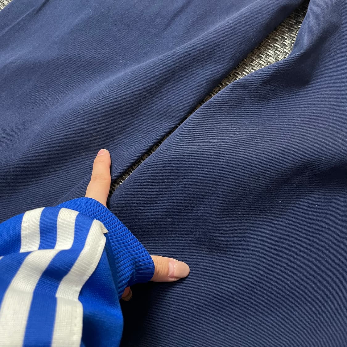 (36) 폴로랄프로렌 네이비 핀턱 코튼 팬츠 상품이미지9