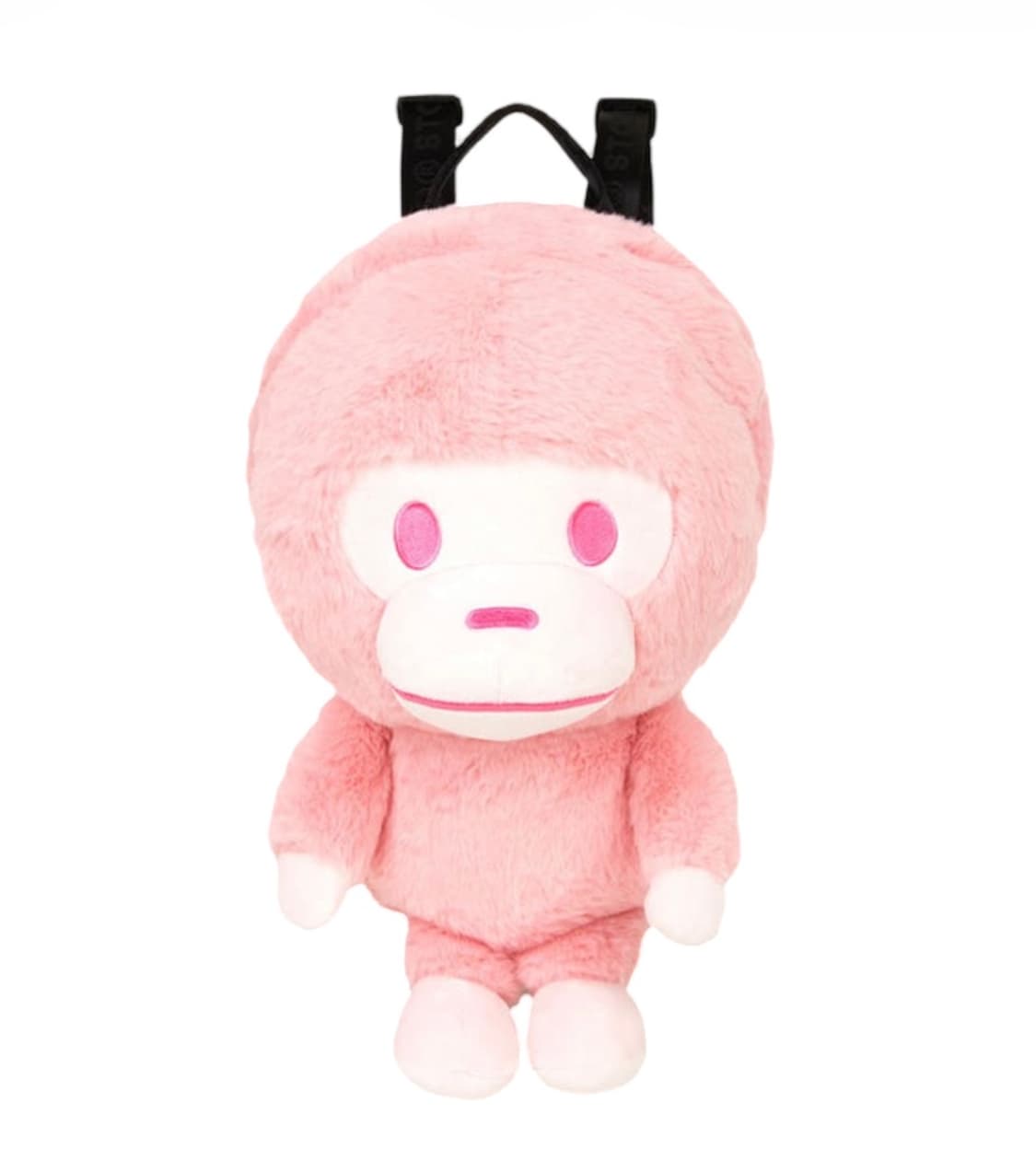 베이프 베이비 마일로 플러시 인형 백팩 핑크 상품이미지1