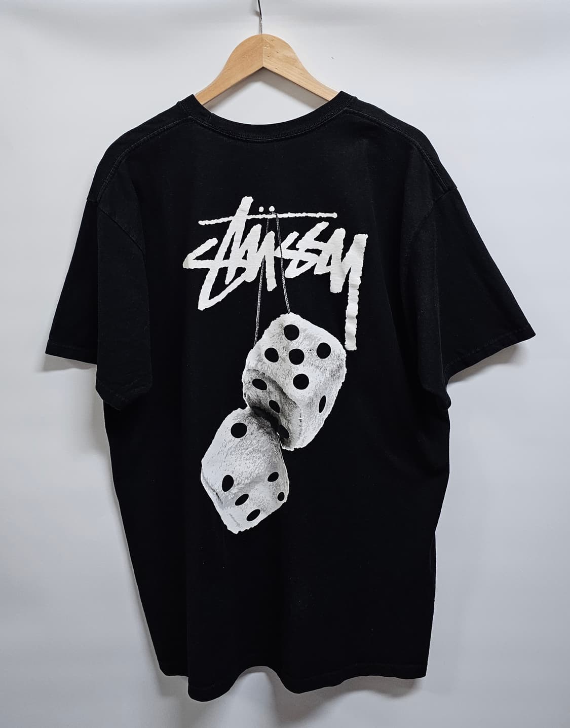스투시 퍼지 다이스 반팔티셔츠 XL 상품이미지2