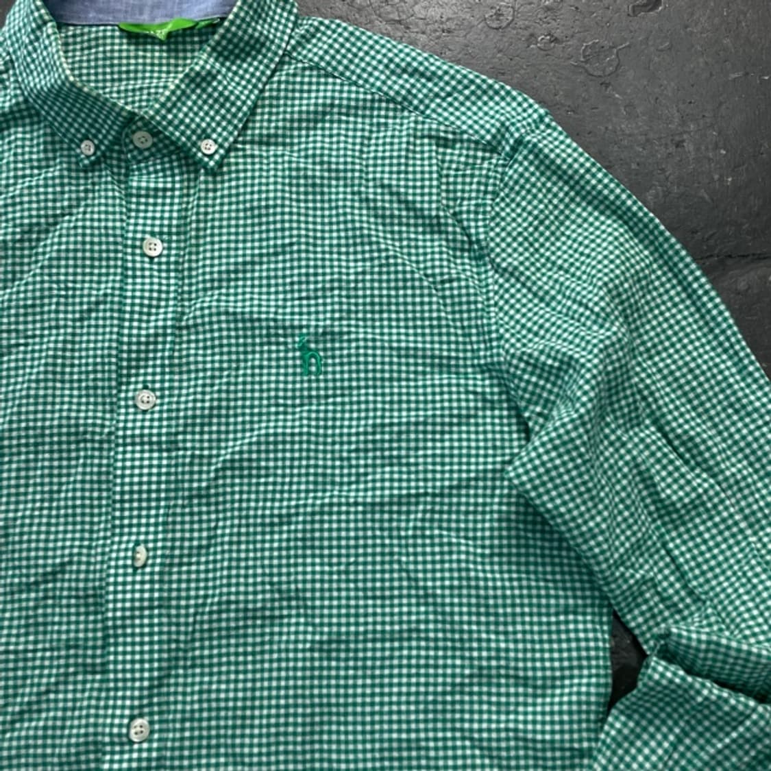 105 헤지스 골프 린넨 셔츠 상품이미지2