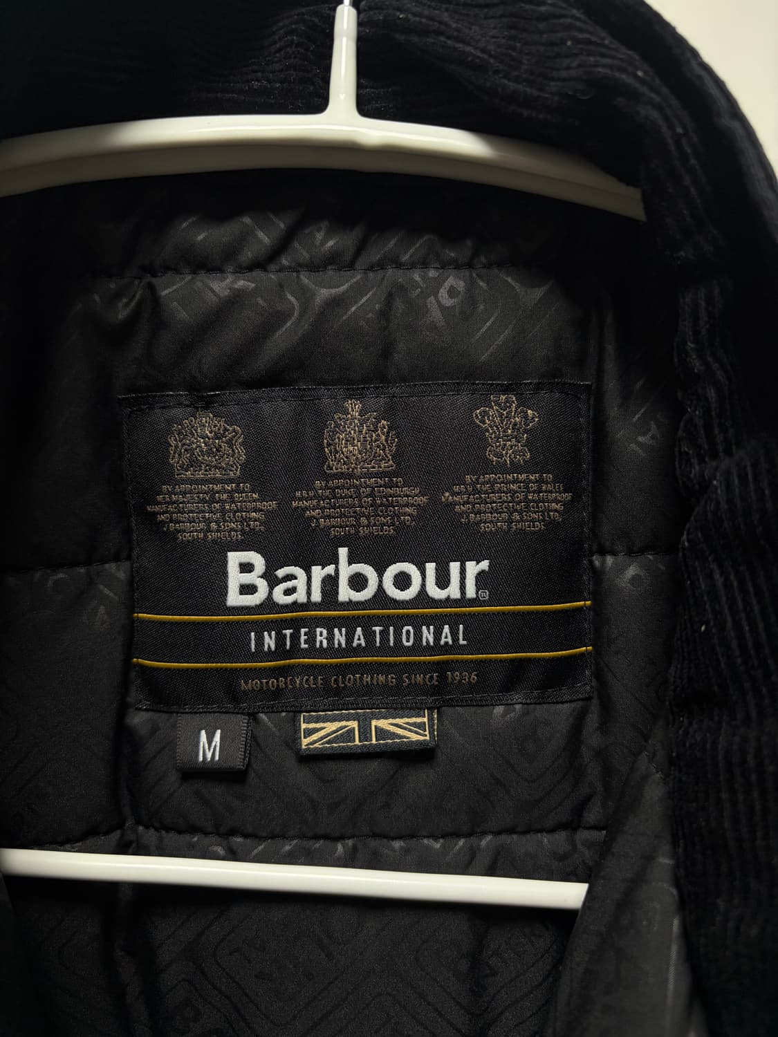 새상품급 바버 인터네셔널 블랙웰 왁스 코튼 자켓 (M) 상품이미지4