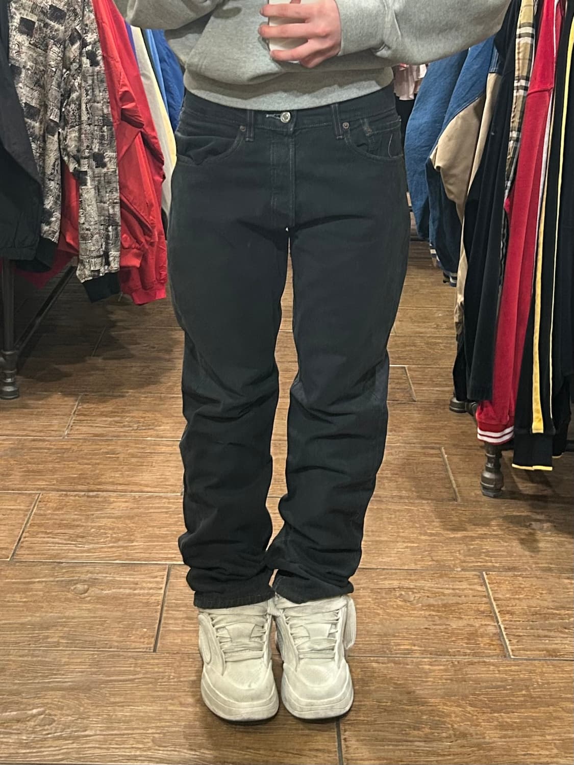 [HI] 리바이스 501 데님 흑청 상품이미지1