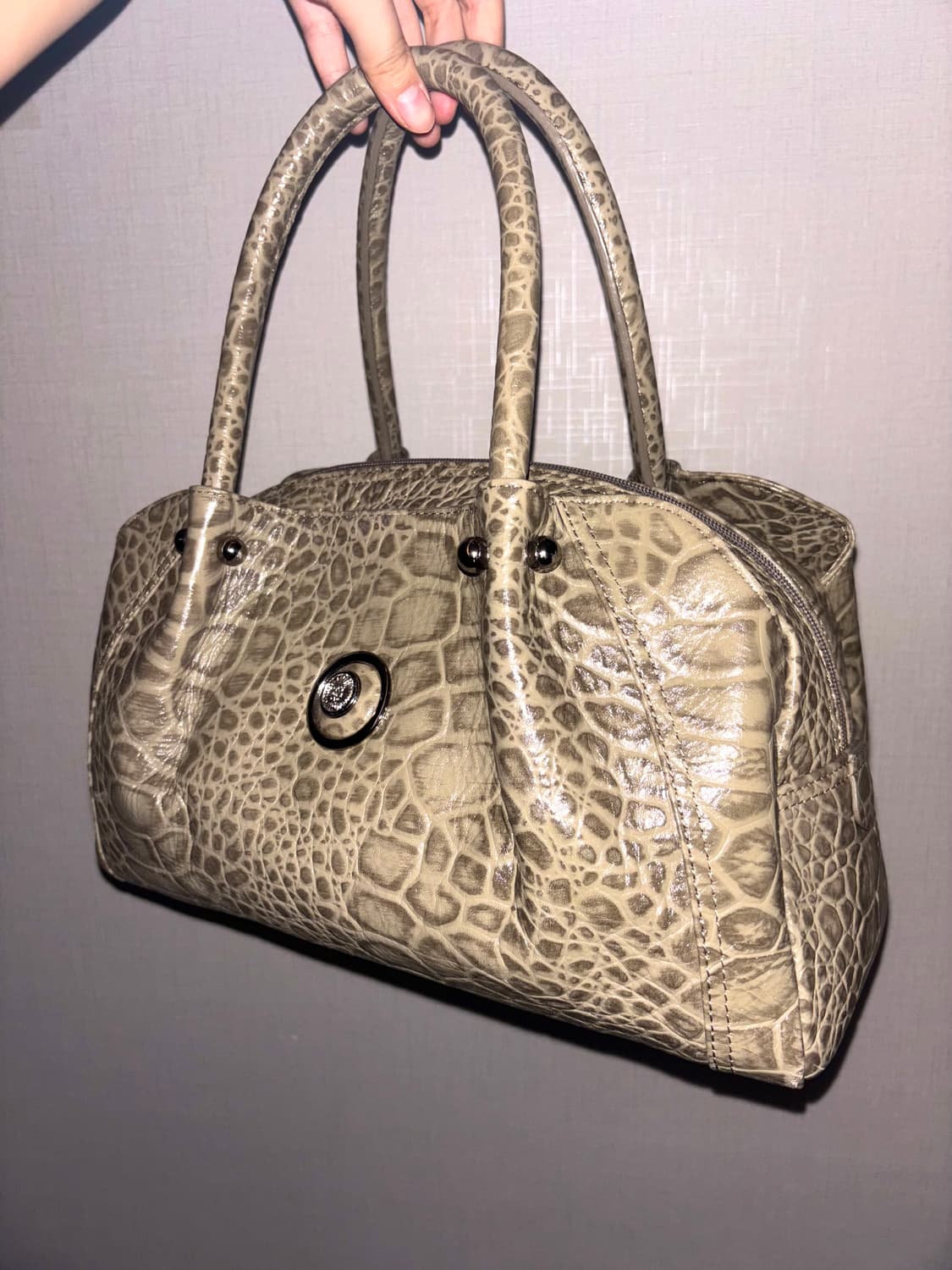 snake pattern vintage bag 상품이미지2
