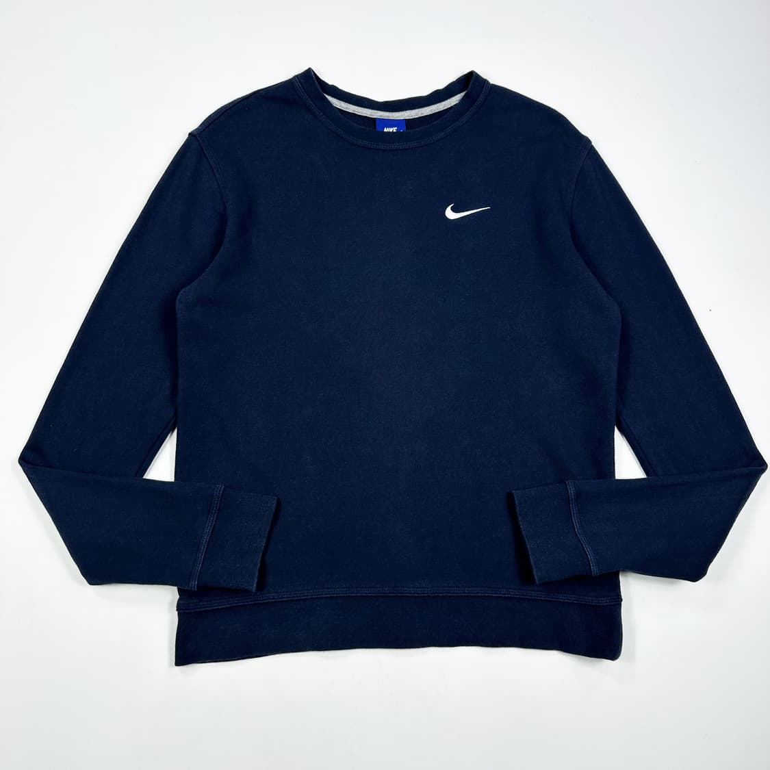 나이키 스우시 네이비 크루넥 맨투맨 (M) 상품이미지2
