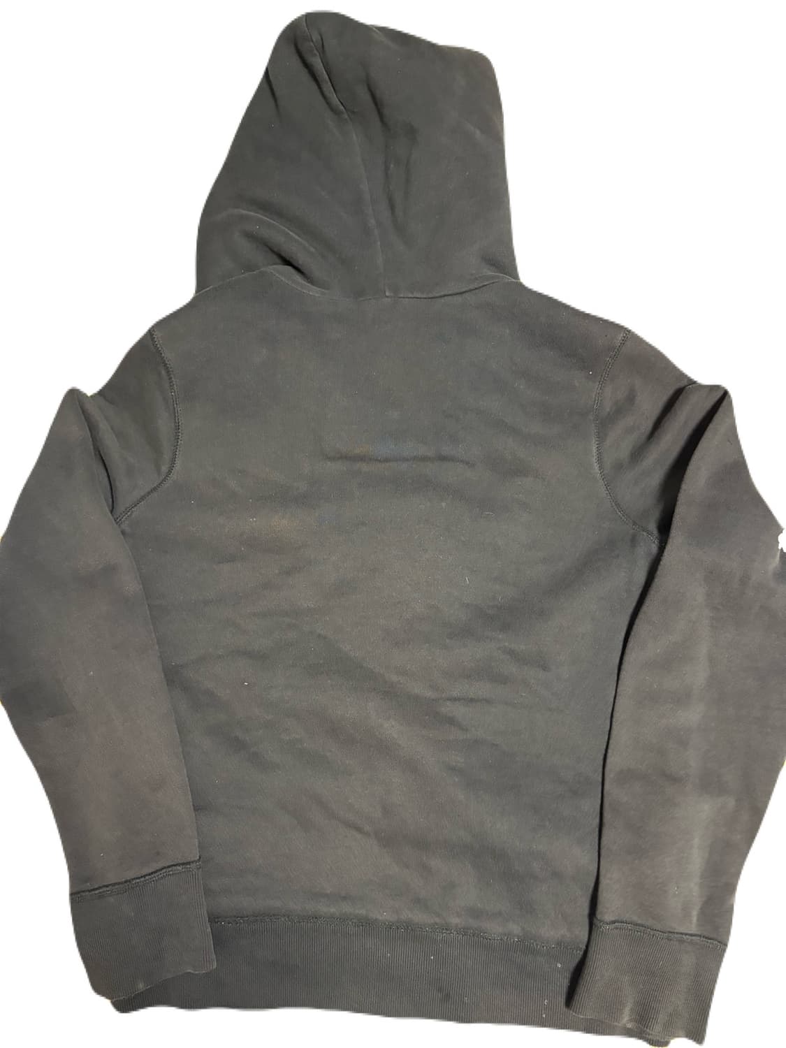 홀리스터 기모 블랙 후드집업 m 상품이미지3