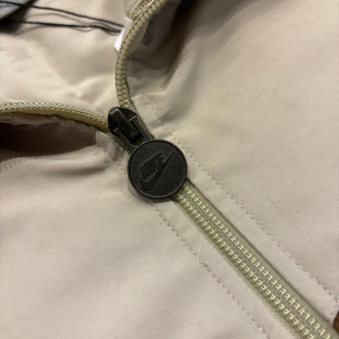 [L] 03s 나이키 빈티지 아이보리/브라운 바람막이 자켓 점퍼 C493 상품이미지6