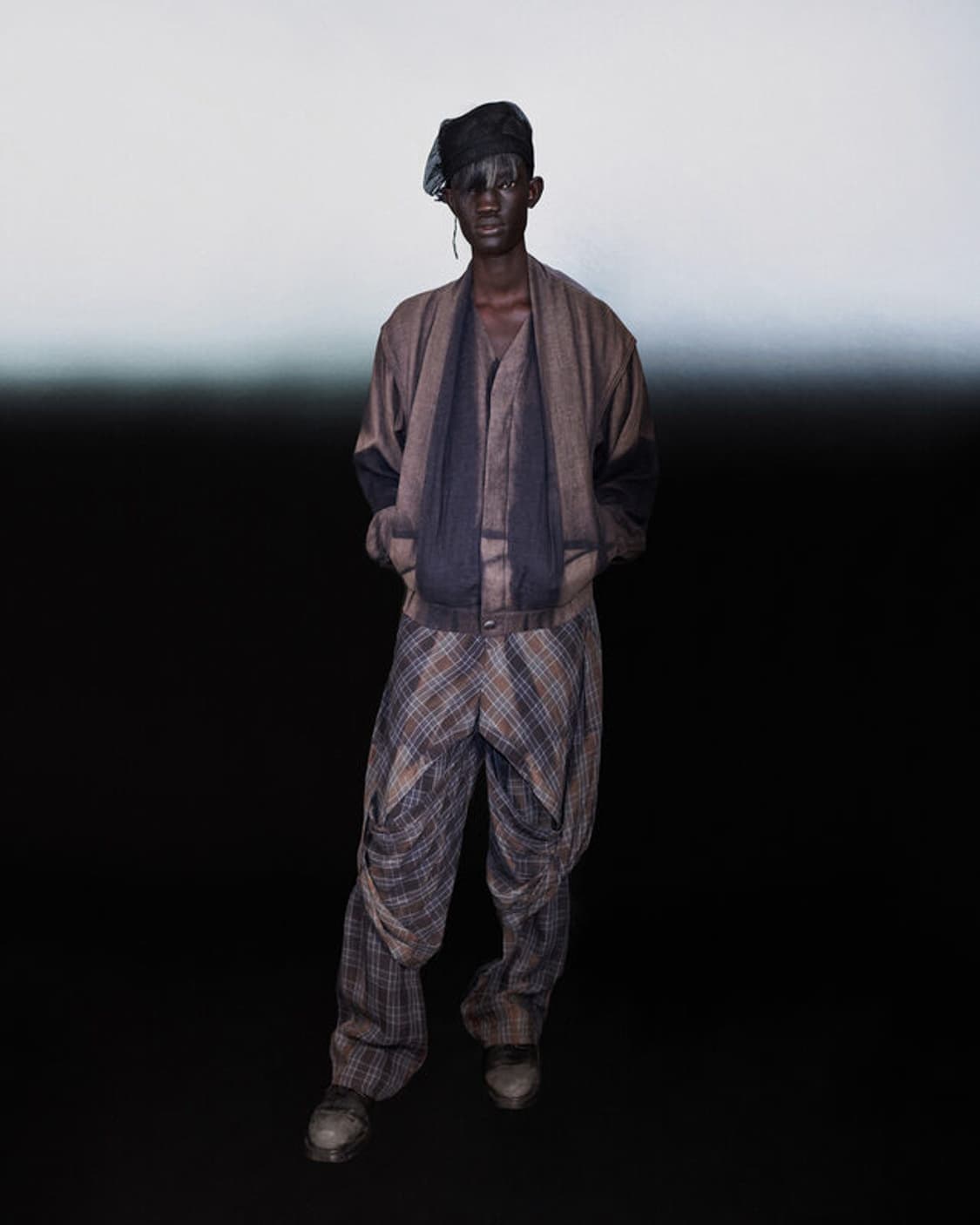 Jiyongkim 22aw draping pants  상품이미지1