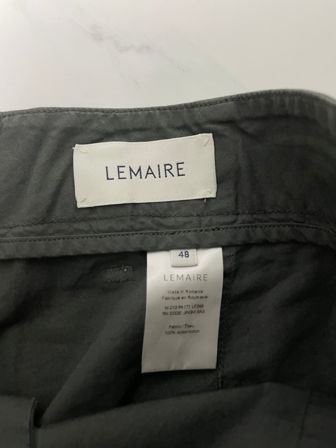 르메르 트렌치 셋업 50/48 딥포레스트 상품이미지7