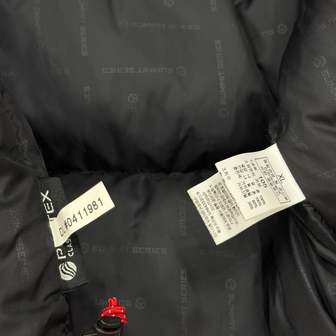 노스페이스 써밋 윈드스토퍼 드라이로프트 퍼텍스 700패딩 코발트블루 XL 상품이미지8