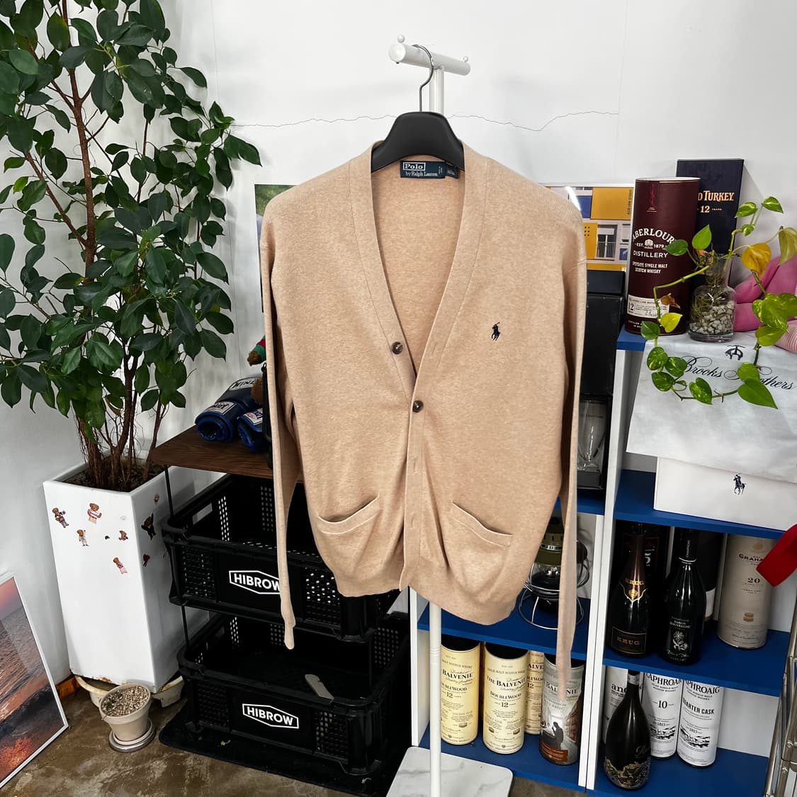 폴로랄프로렌 피마코튼 가디건 L 상품이미지1