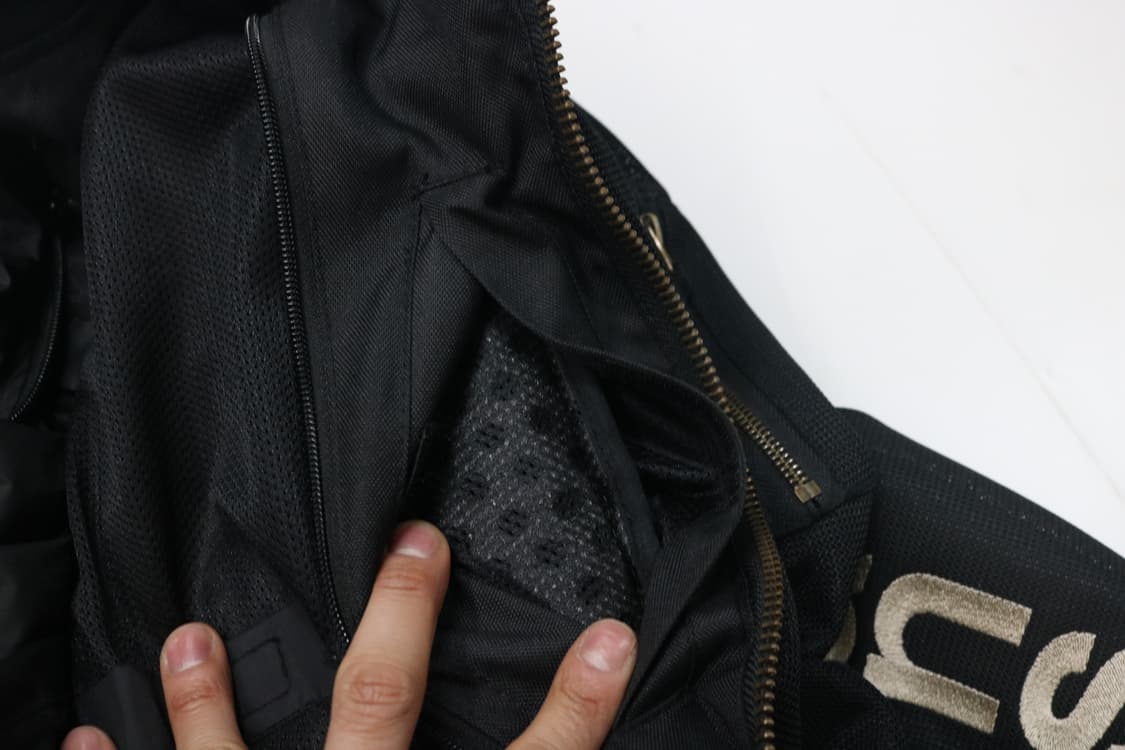 VANSON 밴슨 빈티지 올 블랙 멀티 와펜 메쉬 레이싱 자켓 (L) 상품이미지9