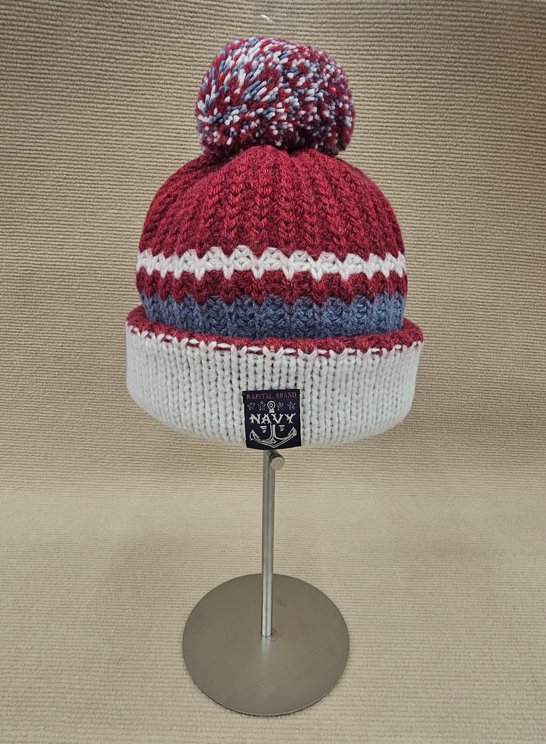 [새상품] 캐피탈 3G 울 립 니트 캡 - 엔진 상품이미지2