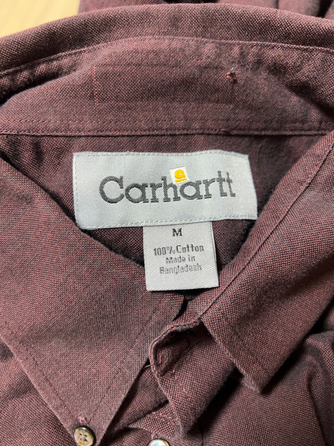 와인 칼하트 셔츠 상품이미지4