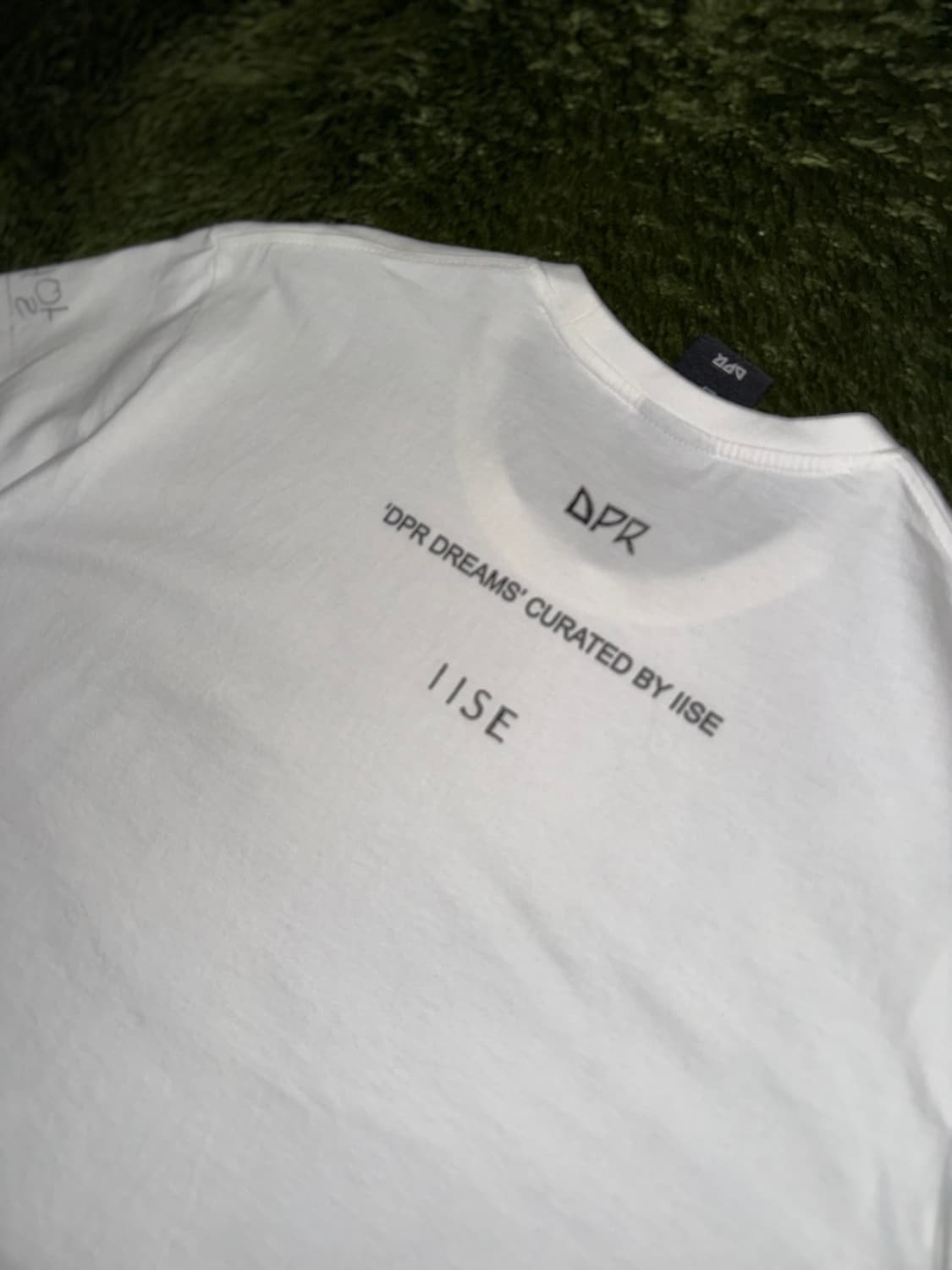 [L] IISE X DPR 이세 디피알 콜라보 티셔츠 화이트 상품이미지7