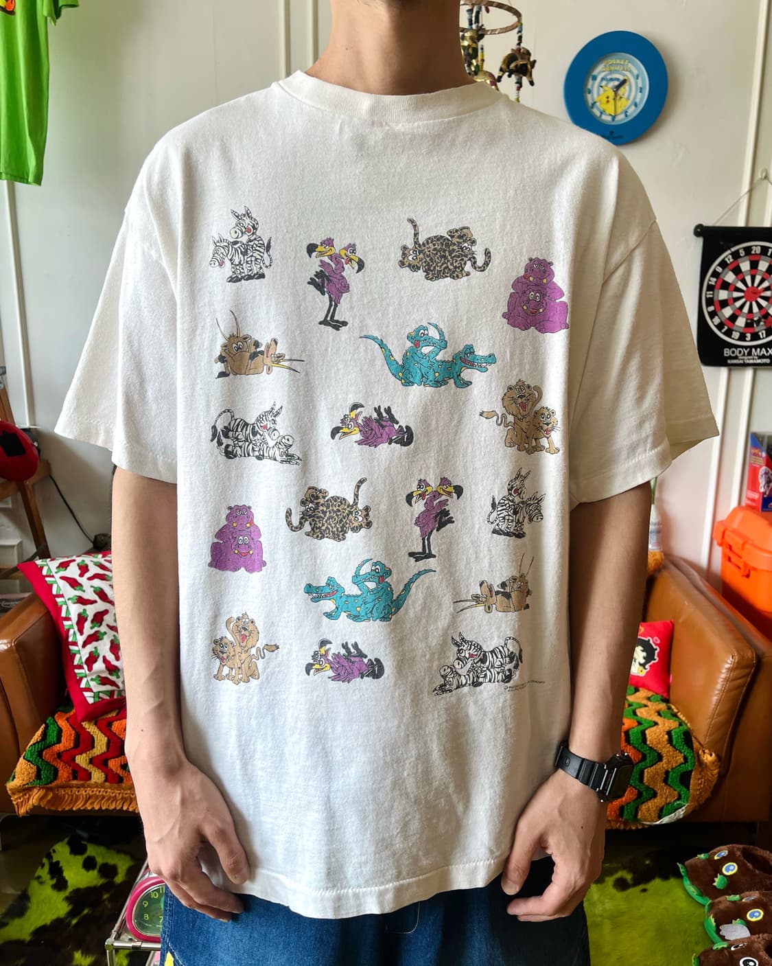 1990s Kamasutra USA Vintage 1/2 T-Shirt 상품이미지2