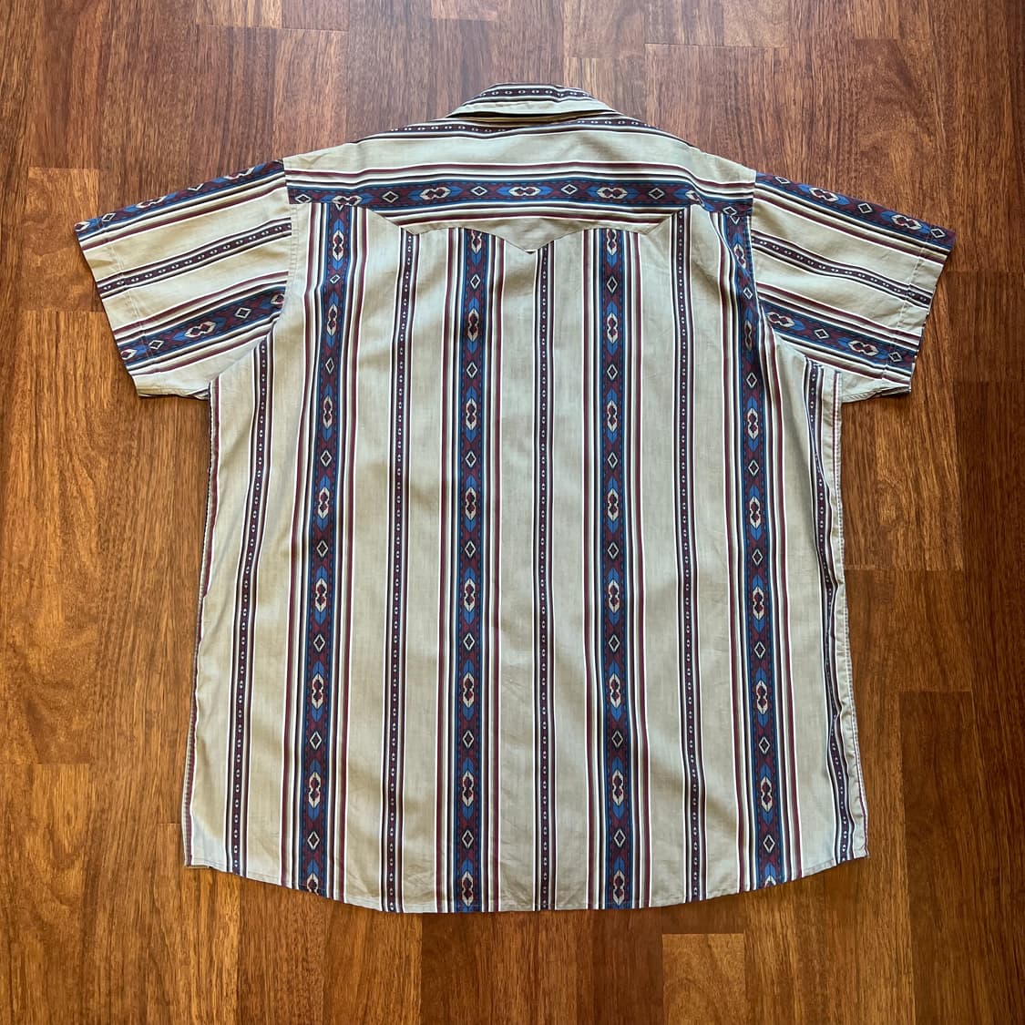 [2XL]CORRAL WEST 90's 웨스턴 나바호 빅사이즈 반팔 셔츠 상품이미지6