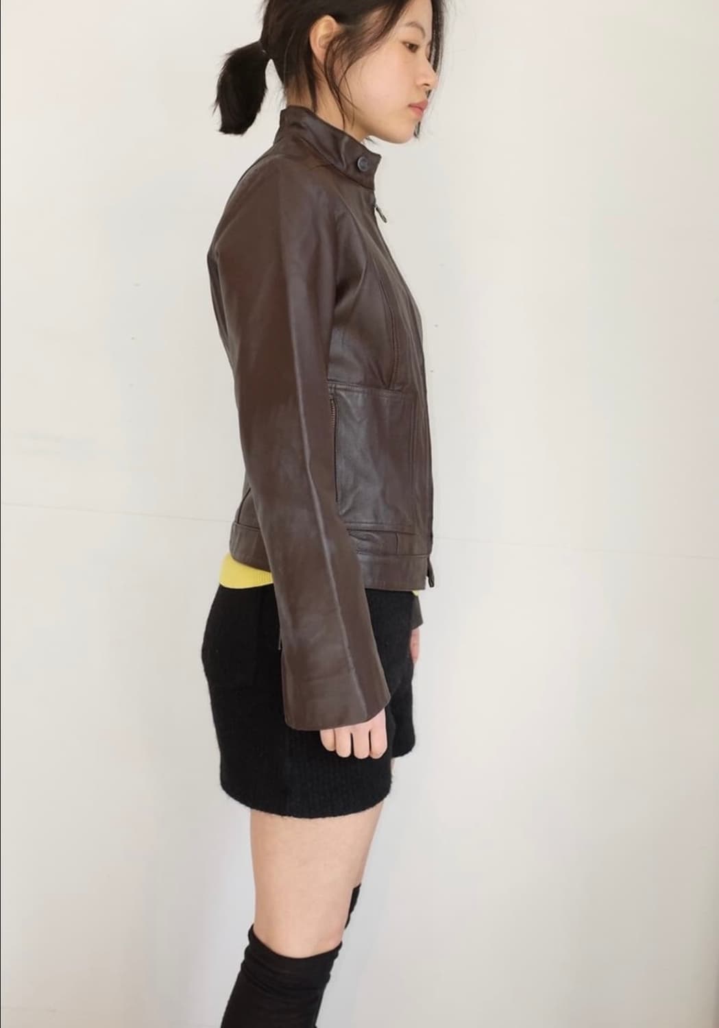 마츠리 Vintage leather jacket 상품이미지6