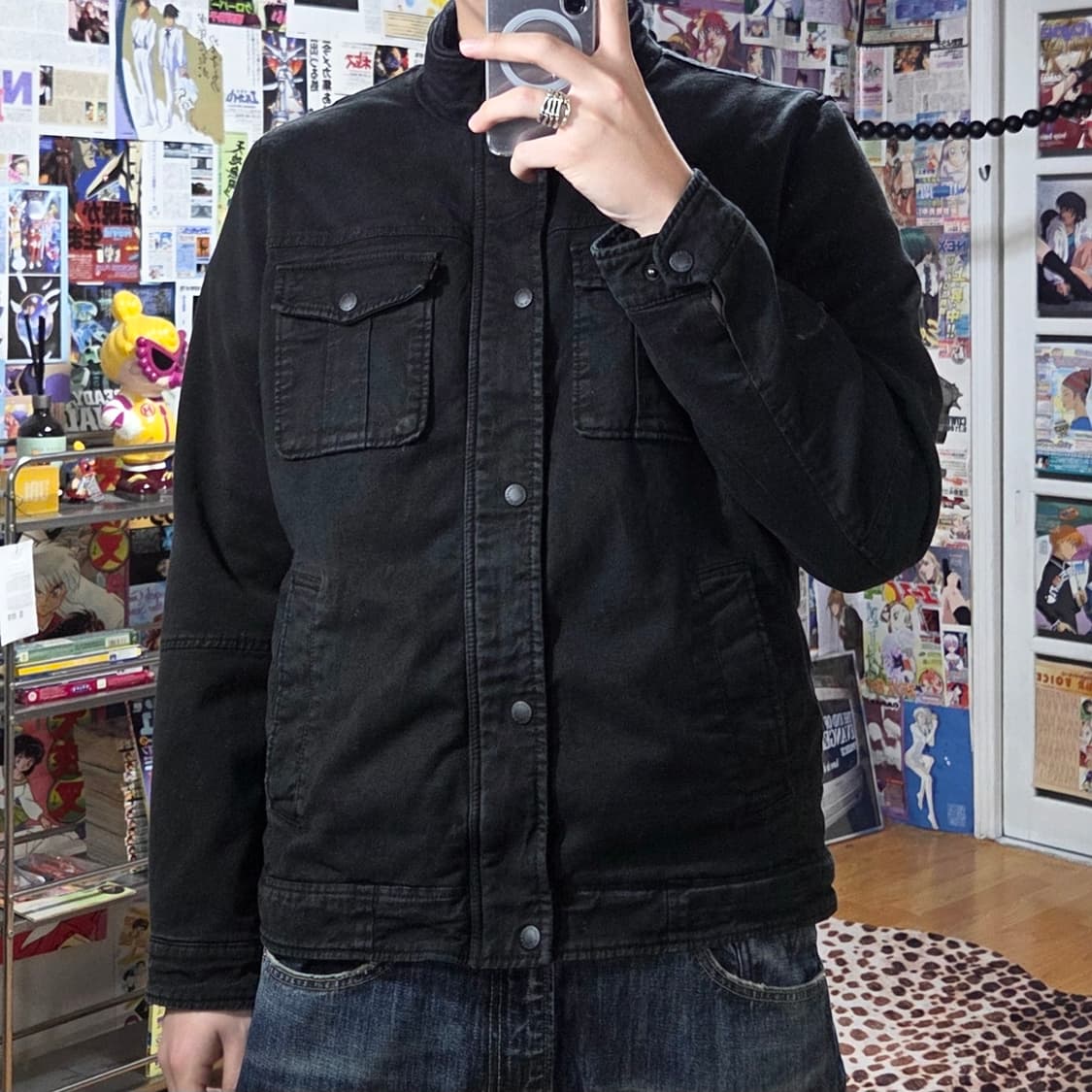 리바이스 밀리터리 코튼 포켓 누빔 자켓 상품이미지1