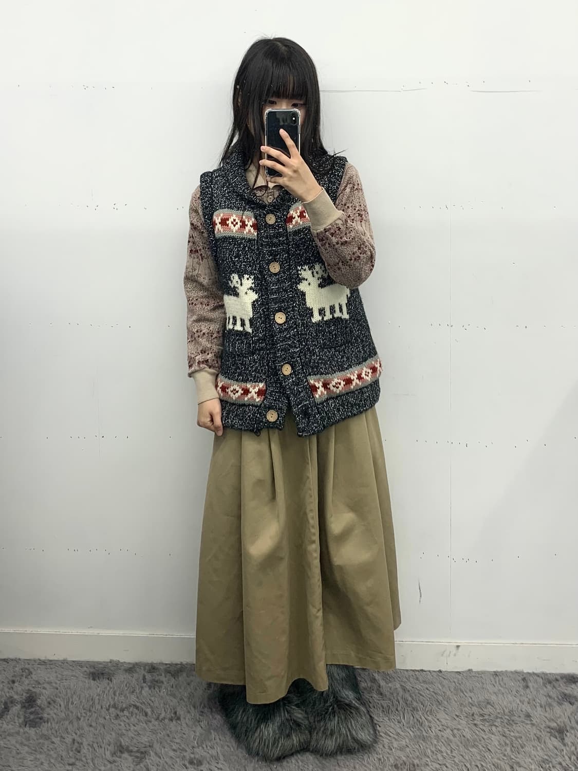 잔꽃 카라 가디건 상품이미지2