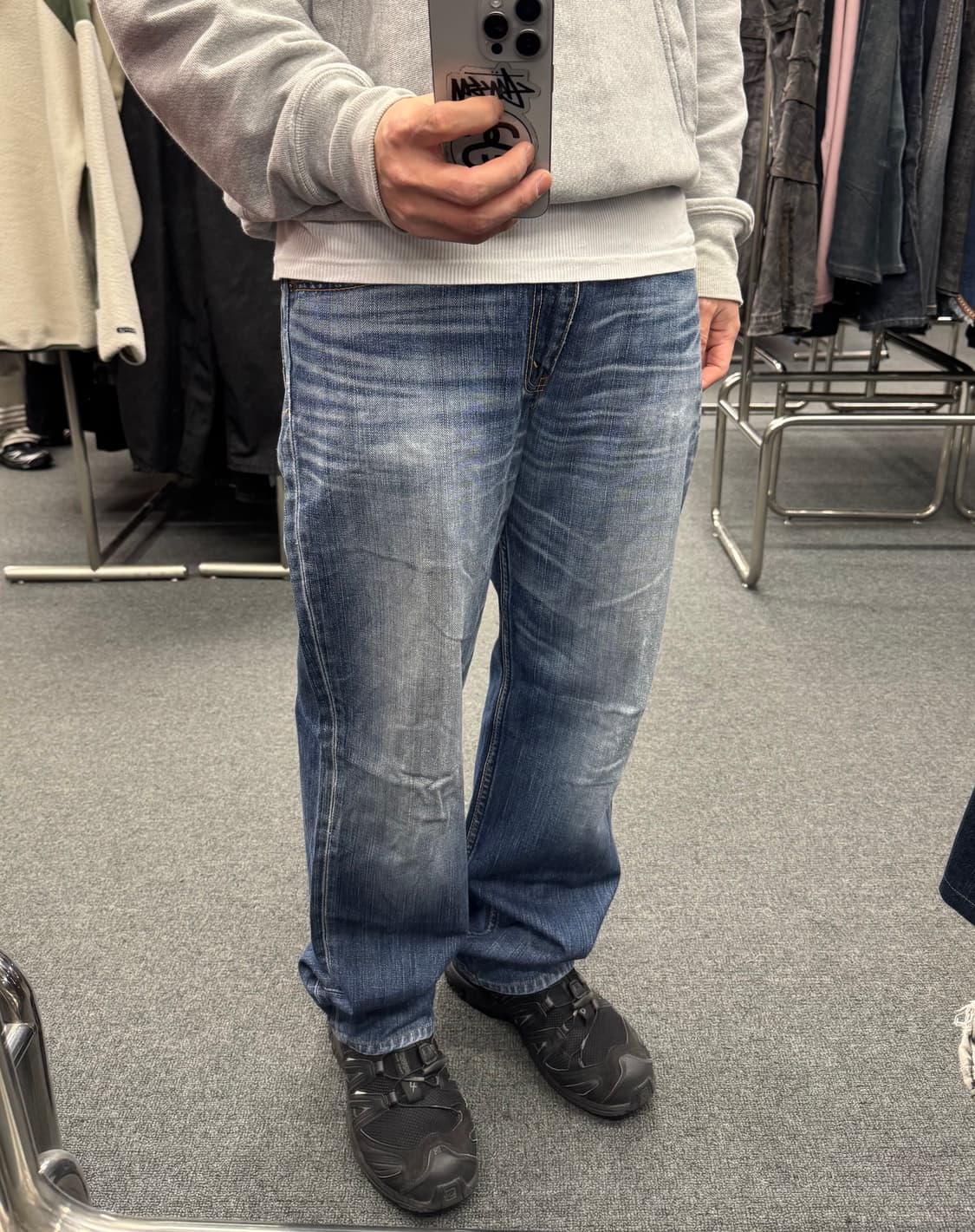 33)리바이스 빈티지 702 워싱 데님팬츠 상품이미지2