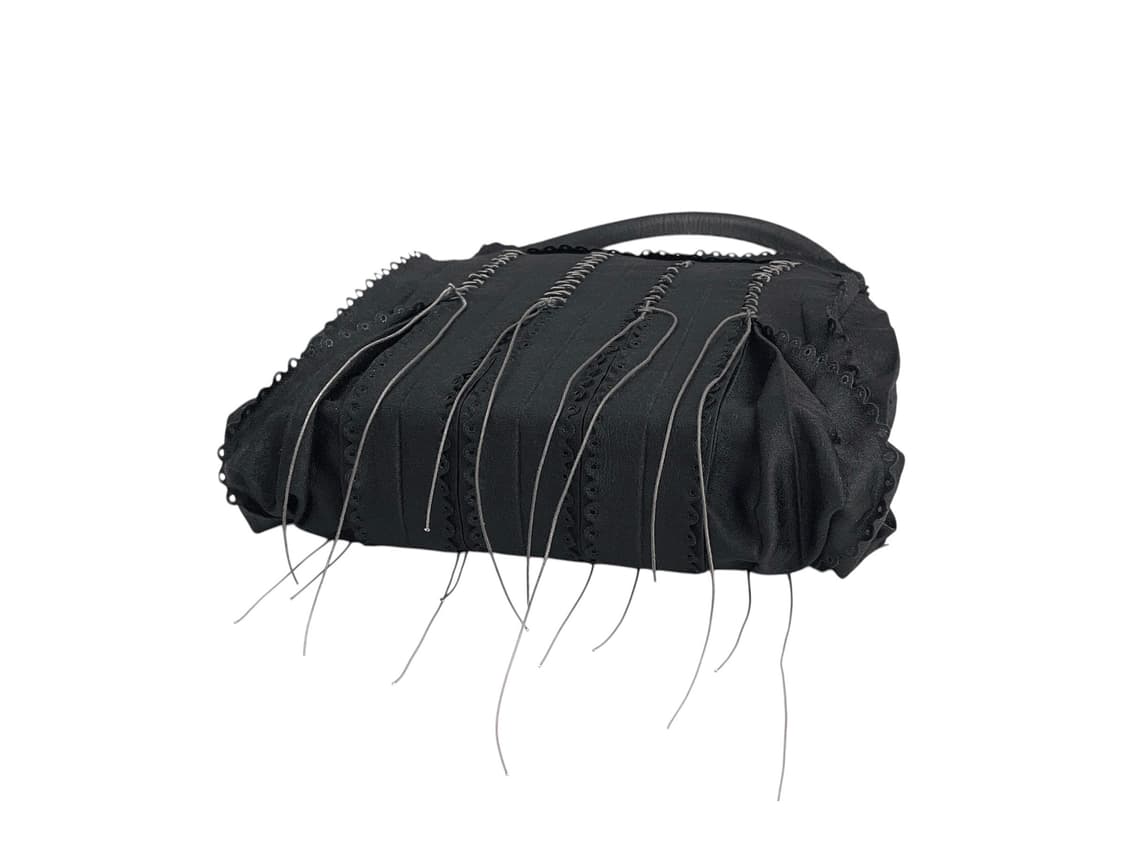 lace up pleats tote bag 상품이미지5