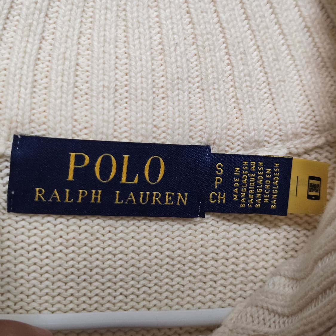 폴로랄프로렌 쿼터집업 니트  상품이미지6