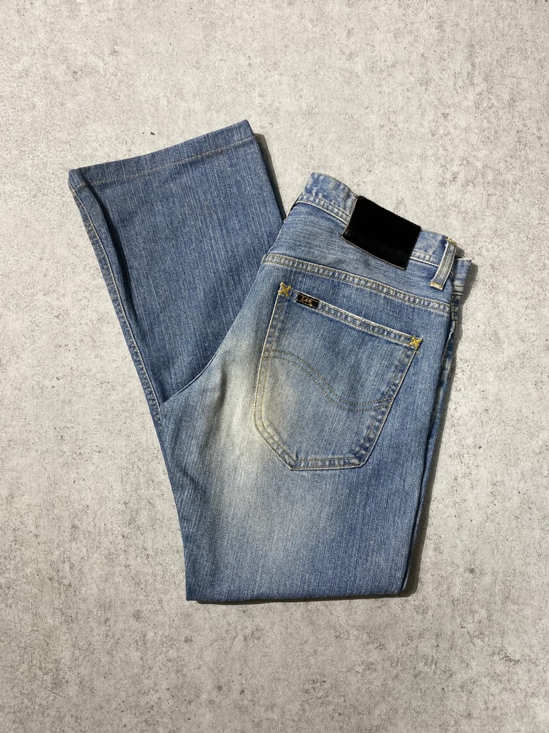 [31] Lee x Beams 리x빔즈 송치패치 부츠컷 데님팬츠 상품이미지1