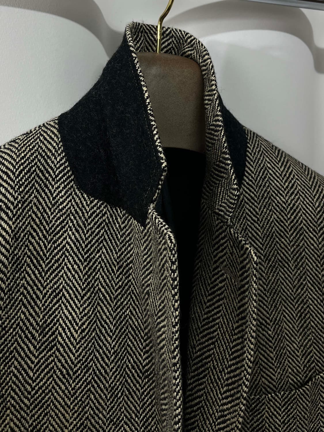 폴로 랄프로렌 헤링본 멀버리실크 린넨 울 스포츠 코트 자켓 상품이미지5